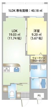 アンビシャスコザの間取り画像