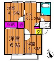 エスポワールヤマテの間取り画像