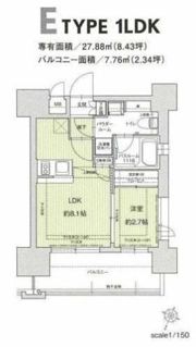 ドゥーエ赤坂の間取り画像