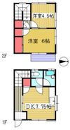 コーポ山口の間取り画像