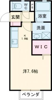 ディアコート北条Ⅱの間取り画像