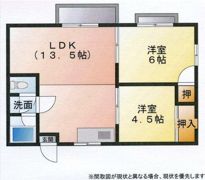 レインボーヴィラの間取り画像