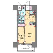 プレサンス立売堀ベルヴィルの間取り画像