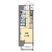 プレサンス立売堀ベルヴィルの間取り画像
