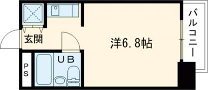 クリーンピア南大路時計台の間取り画像