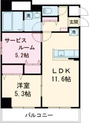 MISTRAL北条口Ⅱの間取り画像
