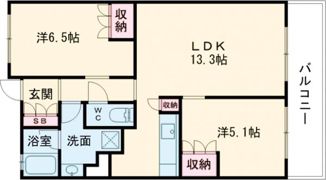 サンメゾン姫路綿町の間取り画像