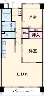 テルツォ南新在家の間取り画像
