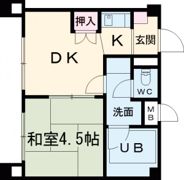 リーダーマンションの間取り画像