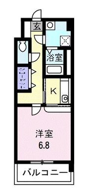 サウスヒルズの間取り画像