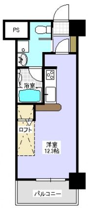 グランドポレストーネ大手町弐番館の間取り画像