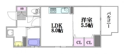 Istyle千田町の間取り画像