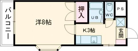 K&KビルドB棟の間取り画像