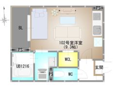 REGALEST 下伊福本町Ⅳの間取り画像