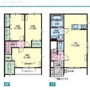 Twin Terrace笠原の間取り画像