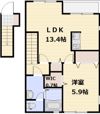 ハイツシェーンVの間取り画像