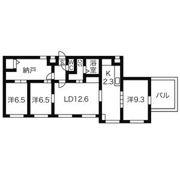 ブランノワール本郷通の間取り画像