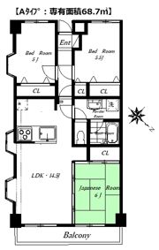 マルク新所沢の間取り画像