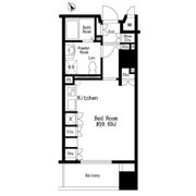 ハウス桃李の間取り画像