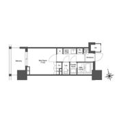 LIBR GRANT 西新宿EASTの間取り画像