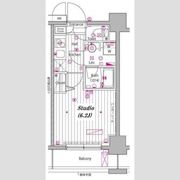 グランド・ガーラ白金高輪の間取り画像