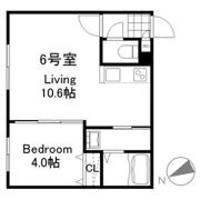 COCO南郷の間取り画像