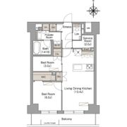 ヴェール・クレール武蔵小杉の間取り画像