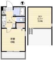 クシェル北戸田の間取り画像