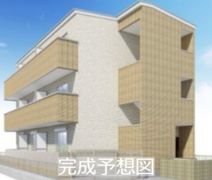 (仮称)キャメル吉川美南4 西棟の外観画像