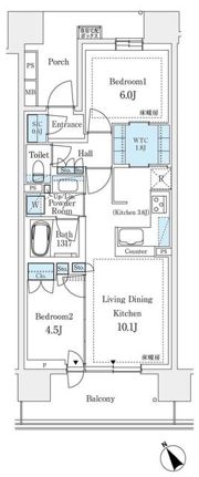 パークホームズ登戸ステーションアヴェニューの間取り画像