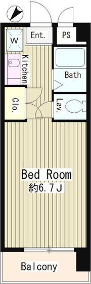 エステージ西調布の間取り画像