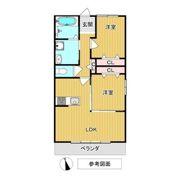 ペシーブルの間取り画像