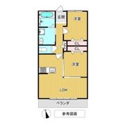 ペシーブルの間取り画像