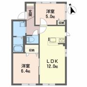 ディアス北田 Aの間取り画像