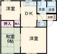 カーサディアスの間取り画像