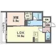 カーサ コルザの間取り画像