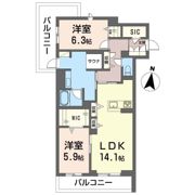 ウェルビーの間取り画像