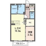 パークサイド須能の間取り画像