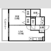 ナインフラッツ八幡の間取り画像