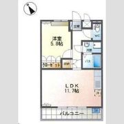 ハスヤマAの間取り画像