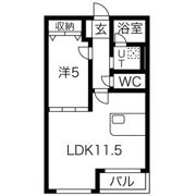 フレシールIの間取り画像