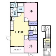 サニーキュートの間取り画像