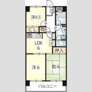 シーダーズハイツの間取り画像