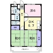 ドミール三ヶ森の間取り画像