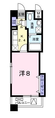 サンガーデンの間取り画像