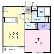 モーションブルー・Kの間取り画像