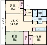 ノースハイツの間取り画像