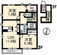シャインの間取り画像