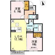 ボヌールの間取り画像