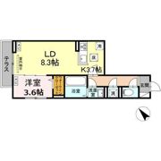 セレスティア白鳥の間取り画像